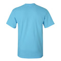 Himmelblau - Back - Gildan Ultra Herren T-Shirt