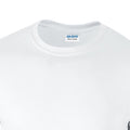 Weiß - Side - Gildan Ultra Herren T-Shirt mit Rundhalsausschnitt, langärmlig