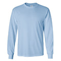 Hellblau - Front - Gildan Ultra Herren T-Shirt mit Rundhalsausschnitt, langärmlig