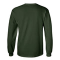 Waldgrün - Back - Gildan Ultra Herren T-Shirt mit Rundhalsausschnitt, langärmlig