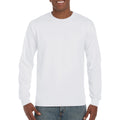 Weiß - Lifestyle - Gildan Ultra Herren T-Shirt mit Rundhalsausschnitt, langärmlig