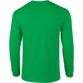 Irisches Grün - Back - Gildan Ultra Herren T-Shirt mit Rundhalsausschnitt, langärmlig
