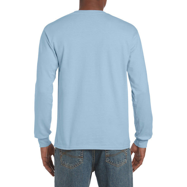 Hellblau - Pack Shot - Gildan Ultra Herren T-Shirt mit Rundhalsausschnitt, langärmlig