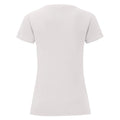 Weiß - Back - Fruit of the Loom Damen T-Shirt Iconic 150