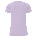 Sanfter Lavendel - Back - Fruit of the Loom Damen T-Shirt Iconic 150