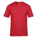 Rot - Front - Gildan Premium Herren T-Shirt