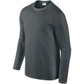 Kohlegrau - Lifestyle - Gildan Soft Style T-Shirt für Männer (5 Stück-Packung)