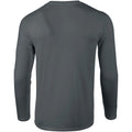 Kohlegrau - Pack Shot - Gildan Soft Style T-Shirt für Männer (5 Stück-Packung)