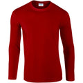 Rot - Front - Gildan Soft Style T-Shirt für Männer (5 Stück-Packung)