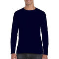 Marineblau - Back - Gildan Soft Style T-Shirt für Männer (5 Stück-Packung)