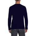 Marineblau - Side - Gildan Soft Style T-Shirt für Männer (5 Stück-Packung)