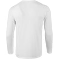 Weiß - Pack Shot - Gildan Soft Style T-Shirt für Männer (5 Stück-Packung)