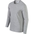 Grau - Lifestyle - Gildan Soft Style T-Shirt für Männer (5 Stück-Packung)