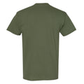 Armeegrün - Back - Gildan Herren T-Shirt