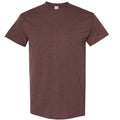 Rotbraun - Front - Gildan Herren T-Shirt