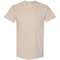 Sandfarben - Front - Gildan Herren T-Shirt