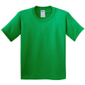Irisches Grün - Front - Gildan Kinder T-Shirt mit Rundhalsausschnitt, kurzärmlig
