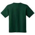Waldgrün - Side - Gildan Kinder T-Shirt mit Rundhalsausschnitt, kurzärmlig