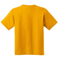 Goldgelb - Back - Gildan Kinder T-Shirt mit Rundhalsausschnitt, kurzärmlig