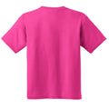 Pink - Back - Gildan Kinder T-Shirt mit Rundhalsausschnitt, kurzärmlig