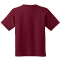 Scharlachrot - Back - Gildan Kinder T-Shirt mit Rundhalsausschnitt, kurzärmlig