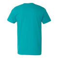 Jadegrün - Back - Gildan Soft-Style Herren T-Shirt, Kurzarm, Rundhalsausschnitt