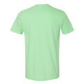 Mintgrün - Back - Gildan Soft-Style Herren T-Shirt, Kurzarm, Rundhalsausschnitt