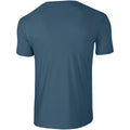 Indigoblau - Back - Gildan Soft-Style Herren T-Shirt, Kurzarm, Rundhalsausschnitt