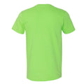 Limette - Back - Gildan Soft-Style Herren T-Shirt, Kurzarm, Rundhalsausschnitt