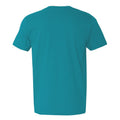 Petrol - Back - Gildan Soft-Style Herren T-Shirt, Kurzarm, Rundhalsausschnitt