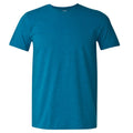 Antik Saphir - Front - Gildan Soft-Style Herren T-Shirt, Kurzarm, Rundhalsausschnitt