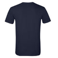 Marineblau - Back - Gildan Soft-Style Herren T-Shirt, Kurzarm, Rundhalsausschnitt