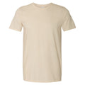 Natur - Front - Gildan Soft-Style Herren T-Shirt, Kurzarm, Rundhalsausschnitt