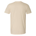Natur - Back - Gildan Soft-Style Herren T-Shirt, Kurzarm, Rundhalsausschnitt