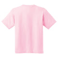 Hellpink - Back - Gildan Kinder T-Shirt mit Rundhalsausschnitt, kurzärmlig