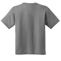 Grau - Back - Gildan Kinder T-Shirt mit Rundhalsausschnitt, kurzärmlig
