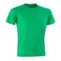Irisch-Grün - Front - Spiro - "Impact Aircool" T-Shirt für Herren