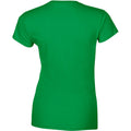 Irisches Grün - Back - Gildan Damen Soft Style Kurzarm T-Shirt