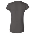 Anthrazit - Back - Gildan Damen Soft Style Kurzarm T-Shirt
