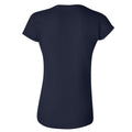 Marineblau - Back - Gildan Damen Soft Style Kurzarm T-Shirt