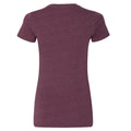 Rot - Side - Gildan Damen Soft Style Kurzarm T-Shirt