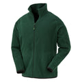 Tannengrün - Front - Result Genuine Recycled - Fleece-Jacke für Herren