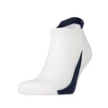 Weiß-Marineblau - Front - Spiro - Sportsocken für Herren-Damen Unisex (3er-Pack)