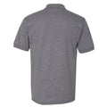 Graphit meliert - Back - Gildan DryBlend Herren Polo-Shirt, Kurzarm