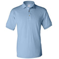 Hellblau - Front - Gildan DryBlend Herren Polo-Shirt, Kurzarm
