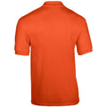 Orange - Back - Gildan DryBlend Herren Polo-Shirt, Kurzarm