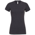 Dunkelgrau - Front - Bella + Canvas - T-Shirt für Damen