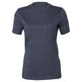 Marineblau - Front - Bella + Canvas - T-Shirt für Damen