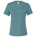 Dunkelpetrol - Front - Bella + Canvas - T-Shirt für Damen