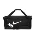 Schwarz-Weiß - Front - Nike - Reisetasche "Brasilia", Swoosh, Training, 60l